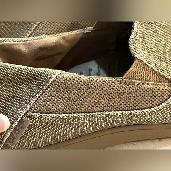 Mens croc canvas boat shoes - Picture 6 of 10